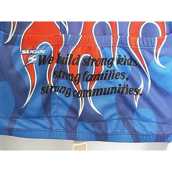 Sugoi Xtreme Team Bike Tour Jersey MS 150 Bicycle Retro Mens Size L - Picture 6 of 8
